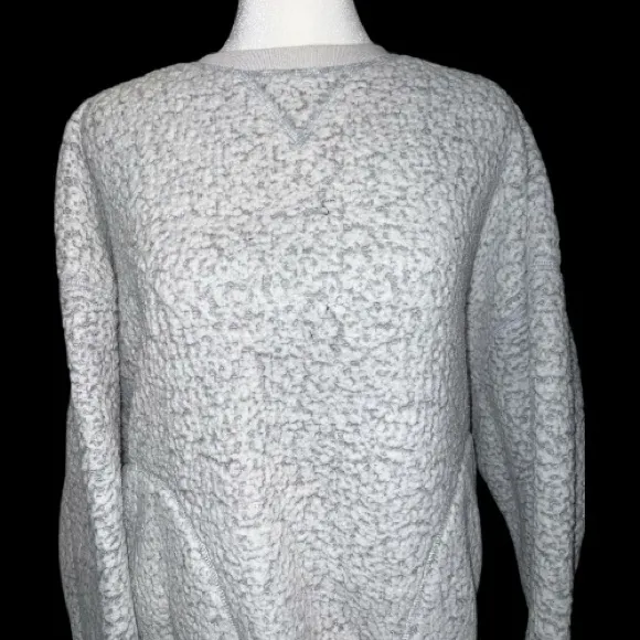 Victoria's Secret “pink” Light Gray Crew Neck Sweater sweatshirt - Image 2