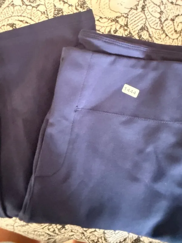 Halara M tapered Mid Rise Pocket Work Pants In Dress Blues - Image 4