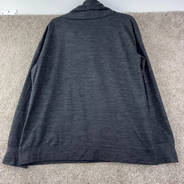 Crane Pullover Cowl Neck Pullover Womens XL Gray Heathered Thumbholes Athletic‎ - Image 10