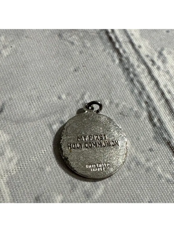 First Communion Body Of Christ Silver Charm Pendant - Image 4