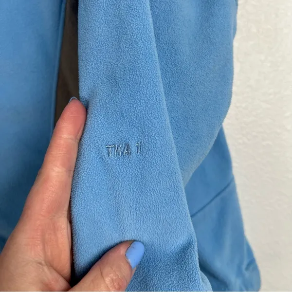 The North Face Fleece Full Zip Blue‎ Sz M - Image 4