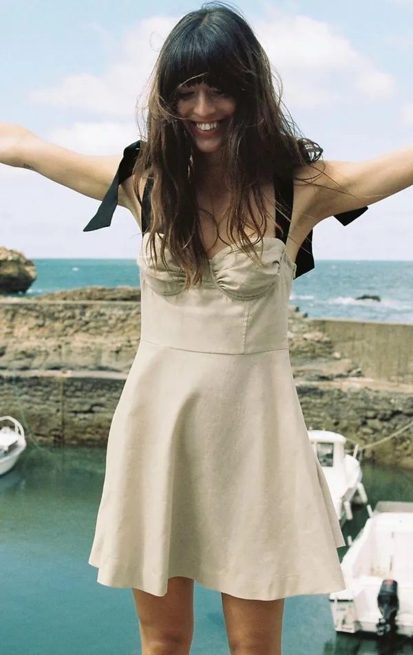 ZARA Ruffled Mini Dress - Image 6