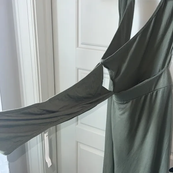 ASOS Halter Green Petite Dress Size 8 - Image 3