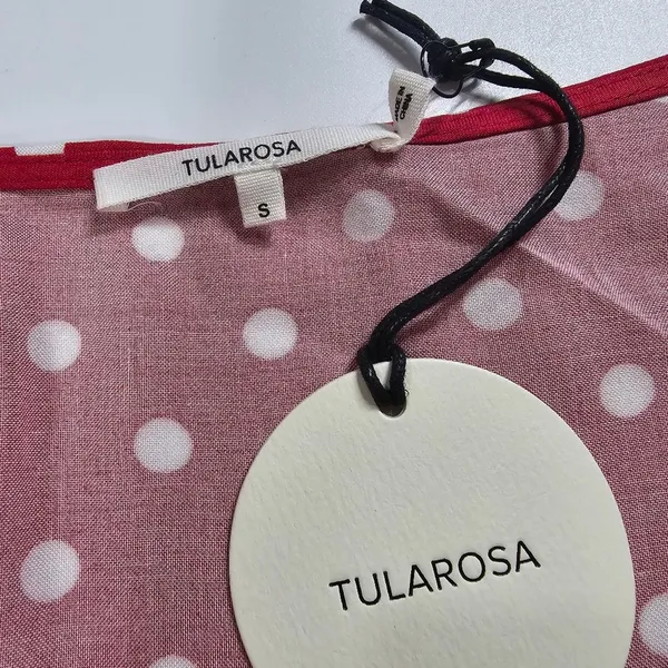 Tularosa Delilah Kimono in Red Dot Small - Image 5