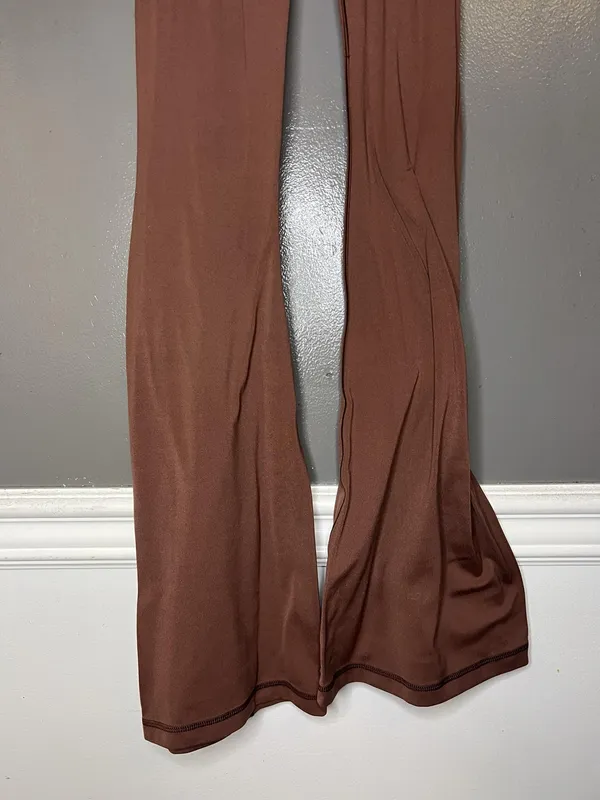 OFFLINE By Aerie Leggings Womens Small Real Me Hi Rise Flare Ankle Yoga Pants - Image 3