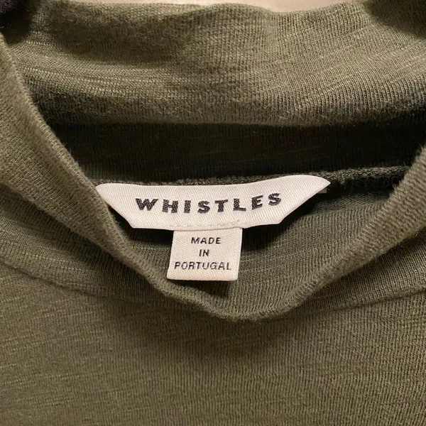 Whistles Women's Mock Neck Relaxed Long Sleeve T-Shirt - Image 10