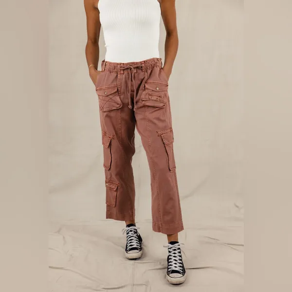Free People Tahiti Cargo Pant Size Small New with tag - Image 2