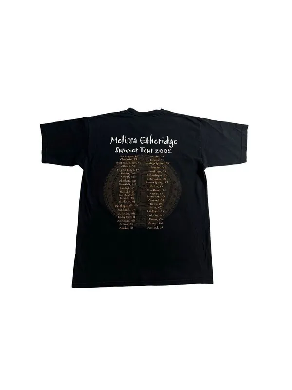 Vintage Melissa Etheridge T-Shirt 90s Rock Band Graphic Tee Made in USA Size M - Image 7