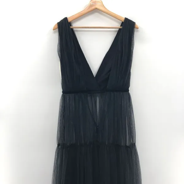 Chloe Tulle Dress‎ in Black SAU LEE - Image 12