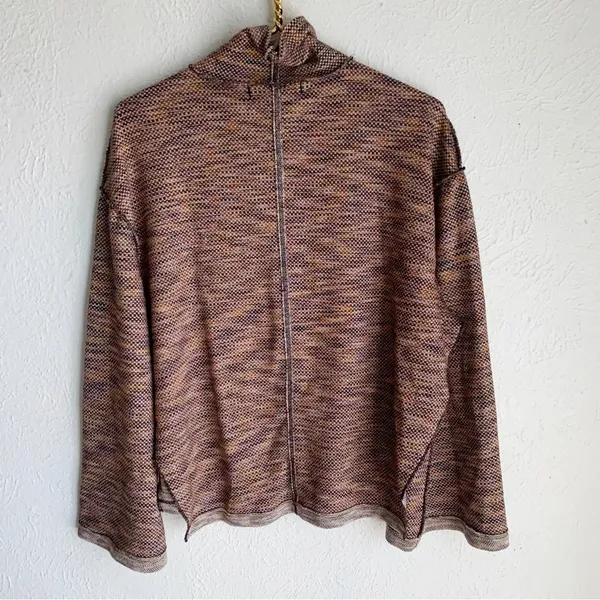 Free People Sunny Days Pullover Turtleneck Top Sz Medium - Image 4