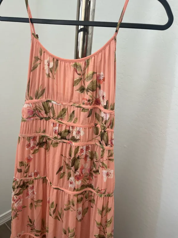 Lost + Wander Pink Ruffle Dress - Image 5