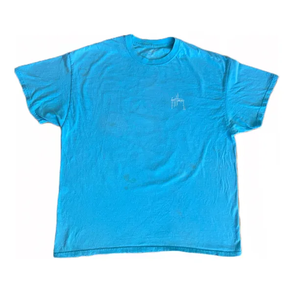 Camo Fishing Back Graphic Print T Shirt 🔥 - Image 2