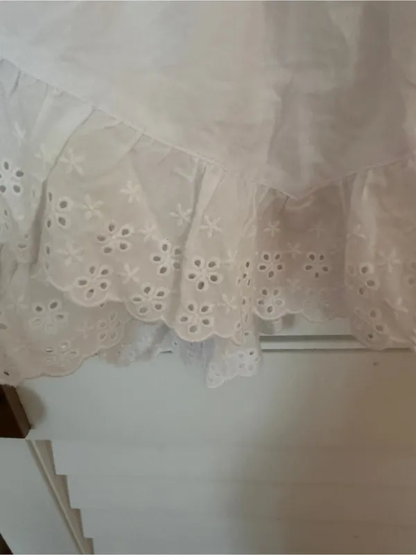 Set 3 XS Skirts Shorts Altar’d State Zara H&M Eyelet Paperbag High Waist - Image 3
