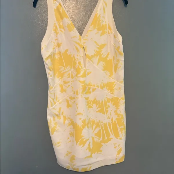 Zara Collection Tropical Print Mini Dress - Image 2