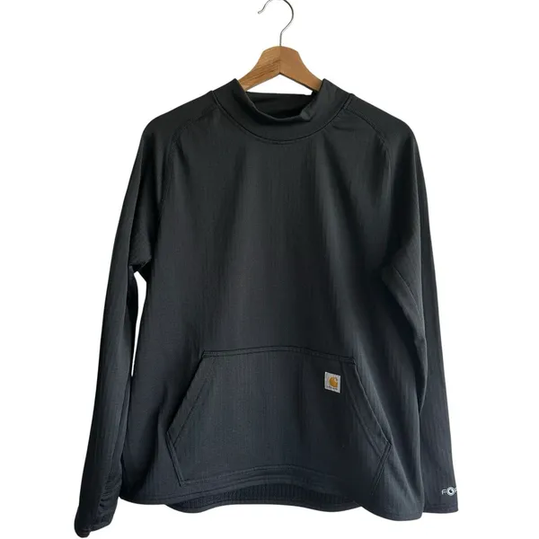 Carhartt Force Relaxed Fit Long Sleeve Pullover Sz L Women’s Frosted Hiking - Image 2
