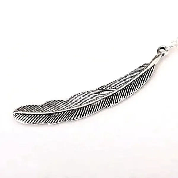 NEW Boho‎ Silver Multilayer Turquoise Leaf Necklace - Image 3