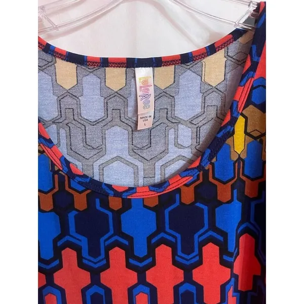 Lularoe Classic T‎ Shirt Large Multicolored - Image 3