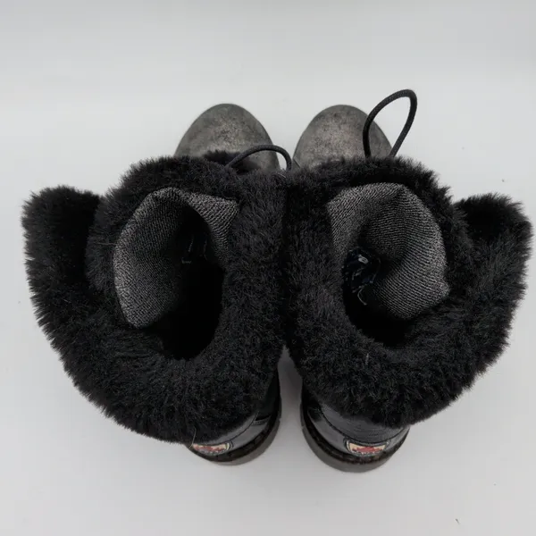 Pajar Penny Snow Boots Canada Waterproof Metallic Silver Faux Fur Winter‎ 38 7.5 - Image 10