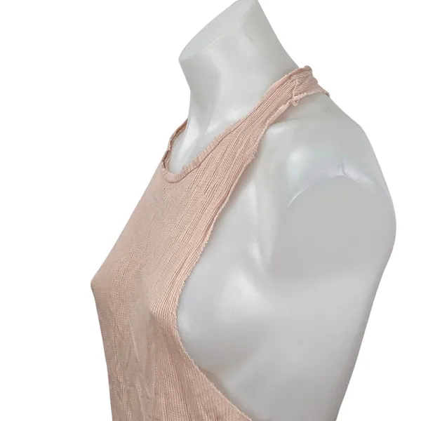 Alo Yoga Coral Peach Pink Racerback Workout Running Athletic Tank Top Size S - Image 3