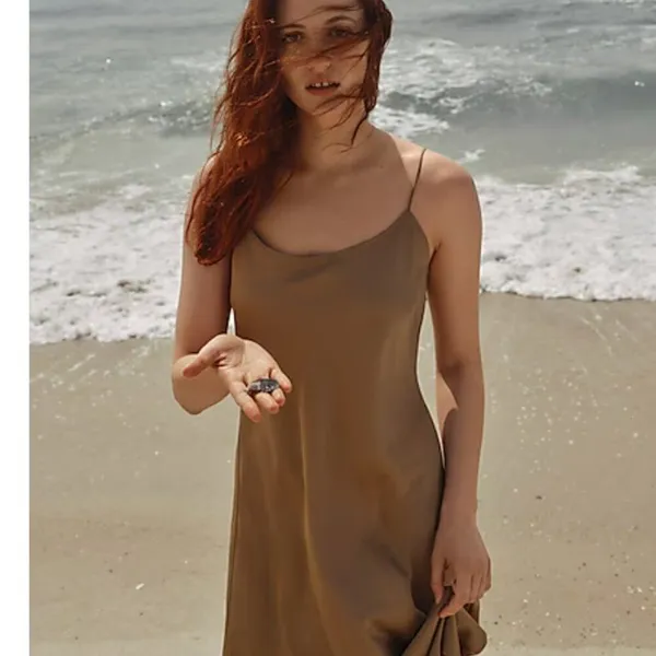 J.‎ Crew Gwyneth slip dress in luster charmeuse satin in Size 2 - Image 12