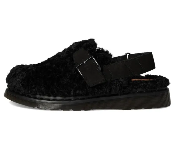 ✨ NWT Dr. Martens Jorge II WarmWair Fleece Slingback Mules - Black 🖤 (US W 8 / M 7 / EU 39) - Image 14