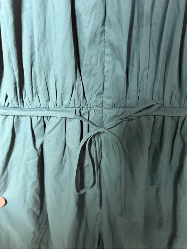 Rachel Comey Valencia Jumpsuit Size Large Teal Green - Image 12