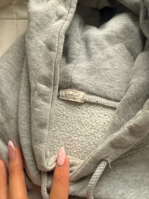 John Galt Hoodie Brandy Melville Grey - Image 2
