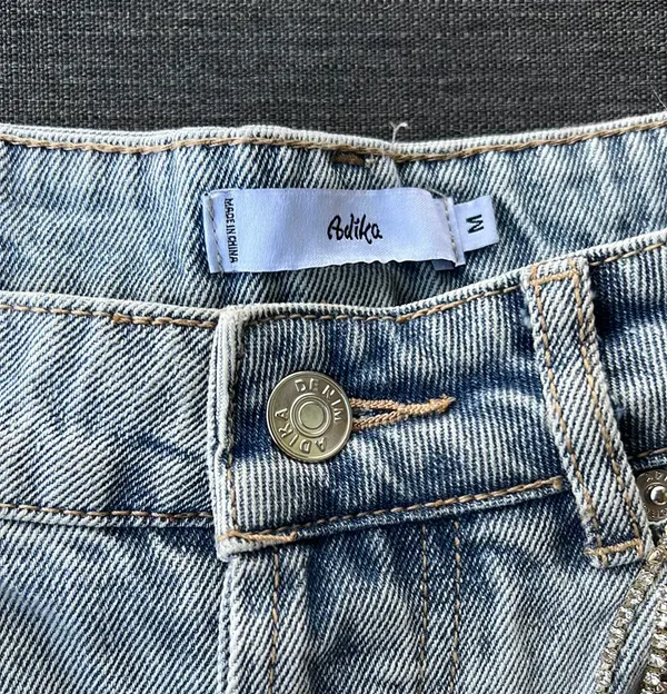 Adika Rhinestone Shorts - Image 2