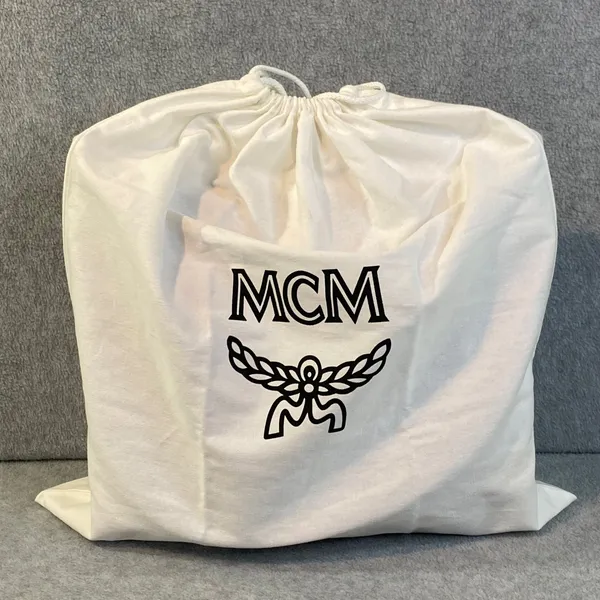 Discontinued MCM Klara Monogram Visetos Hobo Cognac Brown‎ Leather Luxury FLAW - Image 15