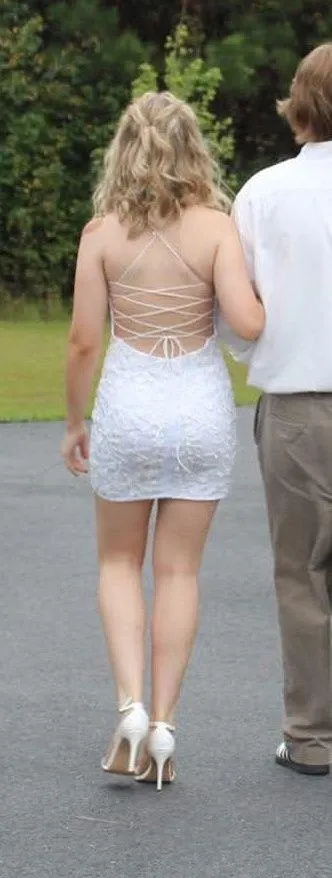 White mini dress - Image 2