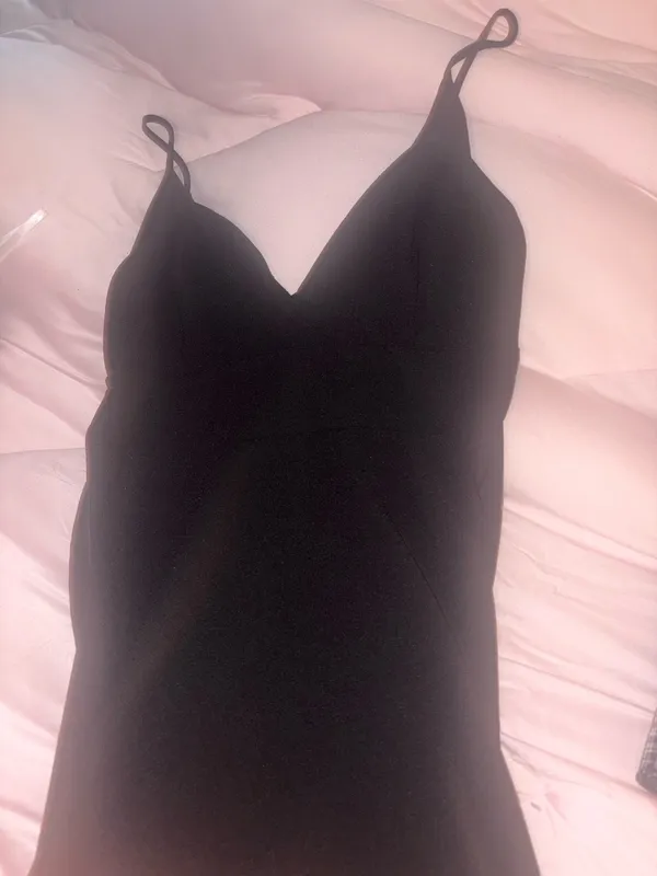 Babydoll Black Dress ZARA - Image 2