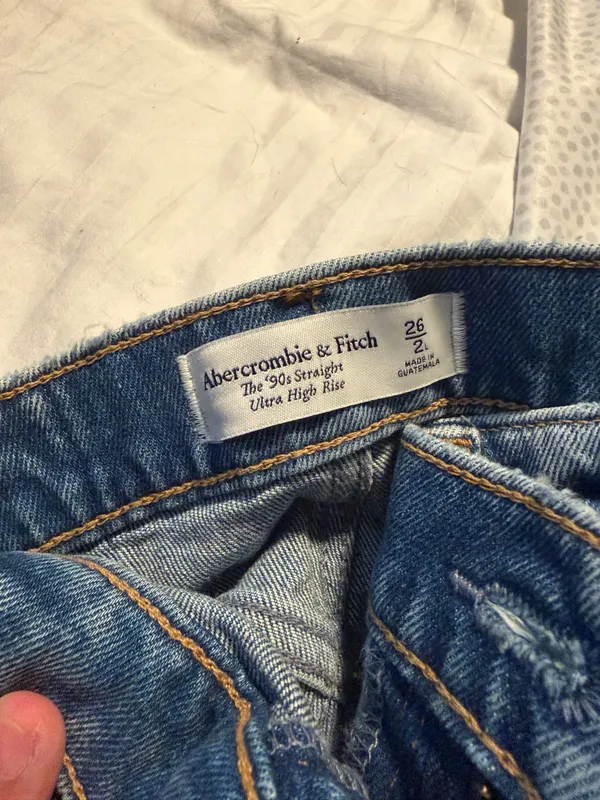 ABERCOMBIE split leg jeans - Image 2