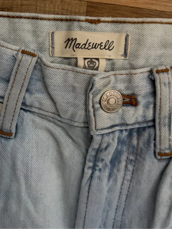 Madewell The perfect vintage Jean Sz 26 high rise light wash Straight-Leg Jeans - Image 2