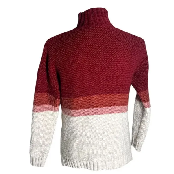 Marine Layer Warm Multi Stripe Remi Sweater XS - Image 4