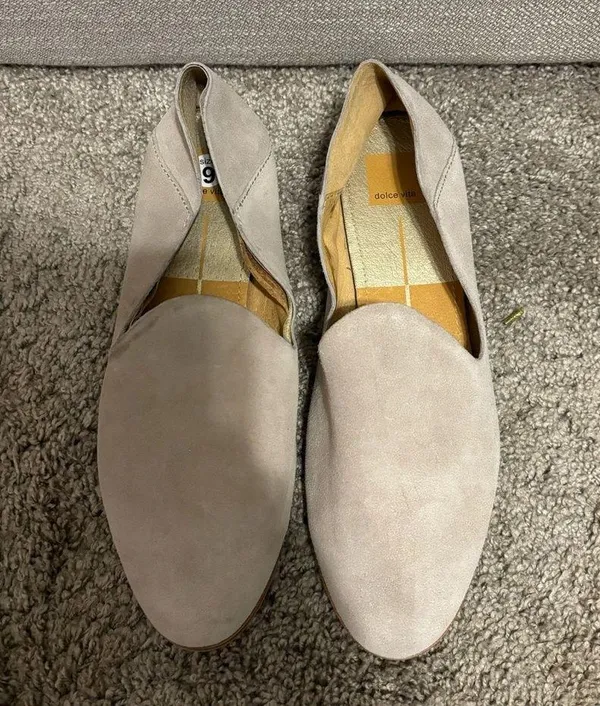 Dolce Vita Suede Mules Size 8 - Image 4