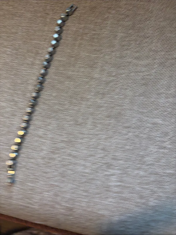 Kendra Scott gunmetal Faceted Bead Link Bracelet - Image 3