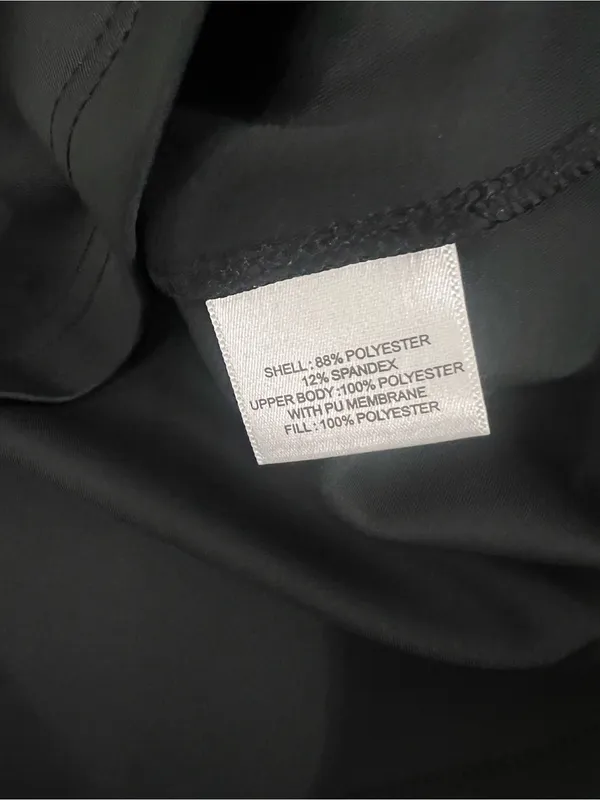 Peter Millar Black Hooded Pullover with Subtle Lining Pattern - Image 4