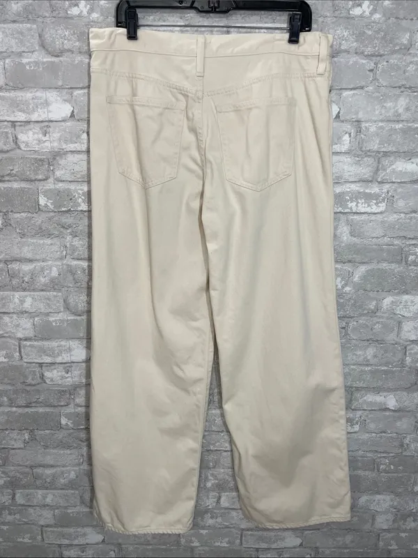 J.Crew ‘84 Low Rise wide-leg Jeans in Ecru - Image 3