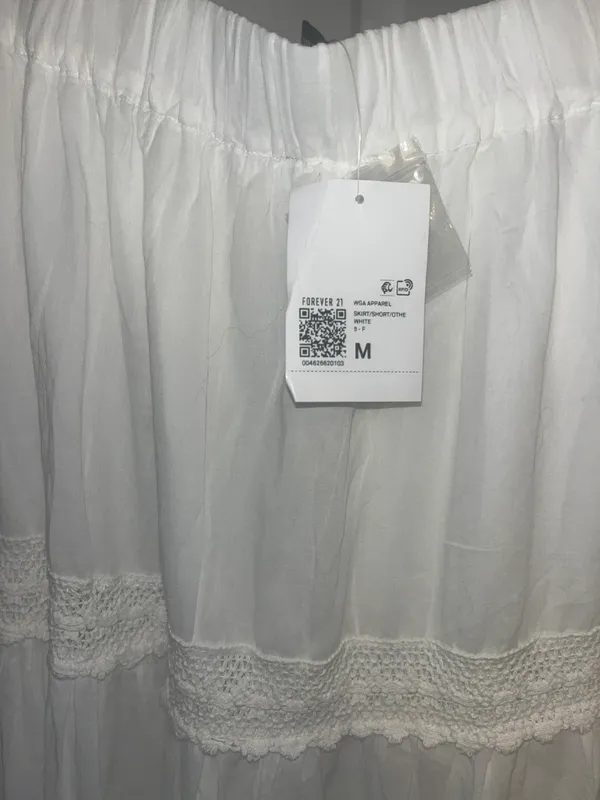 Maxi Skirt White Size M - Image 2