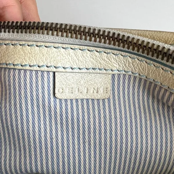 Celine Macadam Boogie Sky Handbag - Image 10