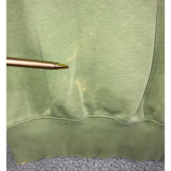 Nike Sweatshirt Women‎ Small Oversized Center Swoosh Logo Pullover Bleached - Image 12