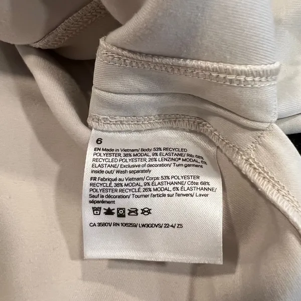 Lululemon Softstreme Turtleneck Pullover White Opal 6 women - Image 8