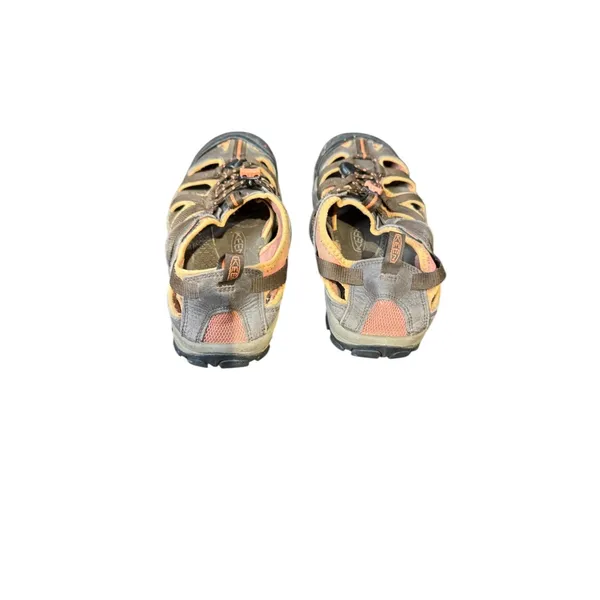 Keen Women's Sandals Anti Odor Footbed Suede Waterproof Slip-On Brown Orange 11 - Image 3