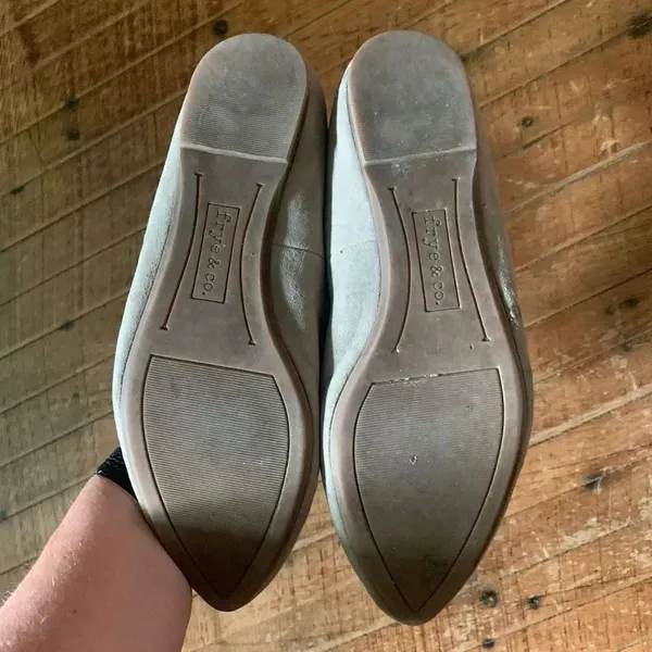 Frye & Co leather normcore size 8 stitched ballet flats - Image 3