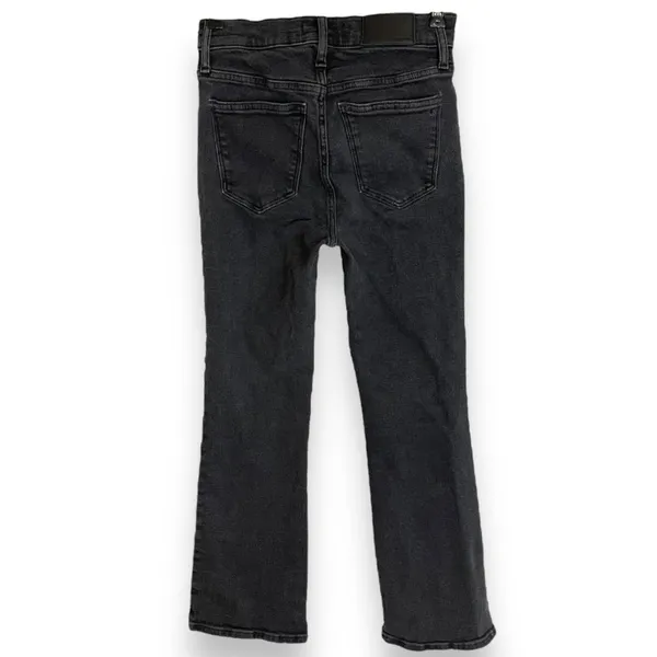 Madewell Jeans Cali Demi-Boot Bootcut Women Black Size 26 Faded‎ Black Stretch - Image 2