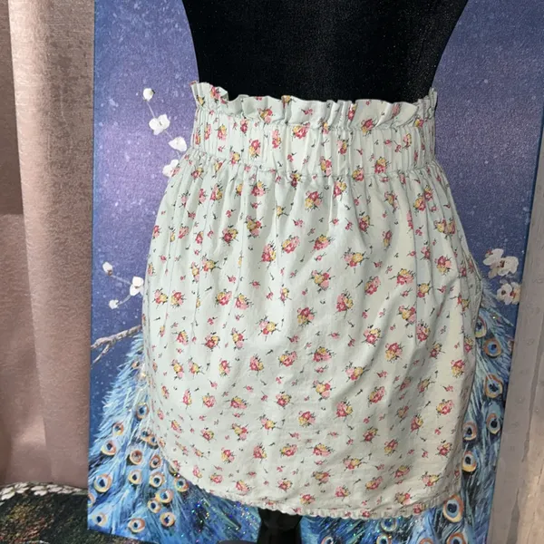 Jack Wills Size 4 High Waistband Floral Skirt - Image 9