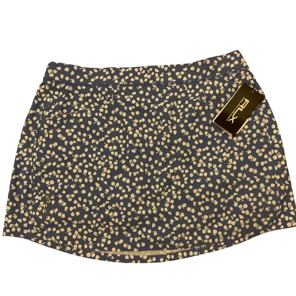 RLX Ralph Lauren Women's Golf Skort Skirt Navy White Floral Print Size M - Image 3