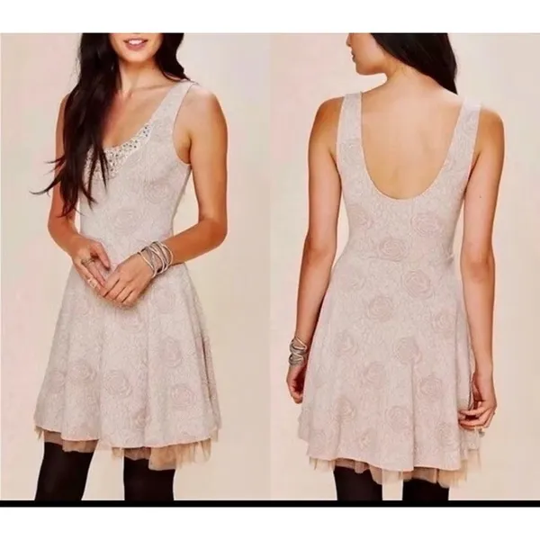 FREE PEOPLE Rock Princess Fit‎ n Flare Dress - Image 7
