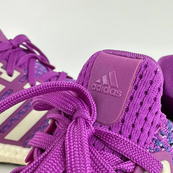 Adidas Ultra Boost Women's Purple Lace Up Low Top Running Sneakers Shoes Size 7 - Image 6