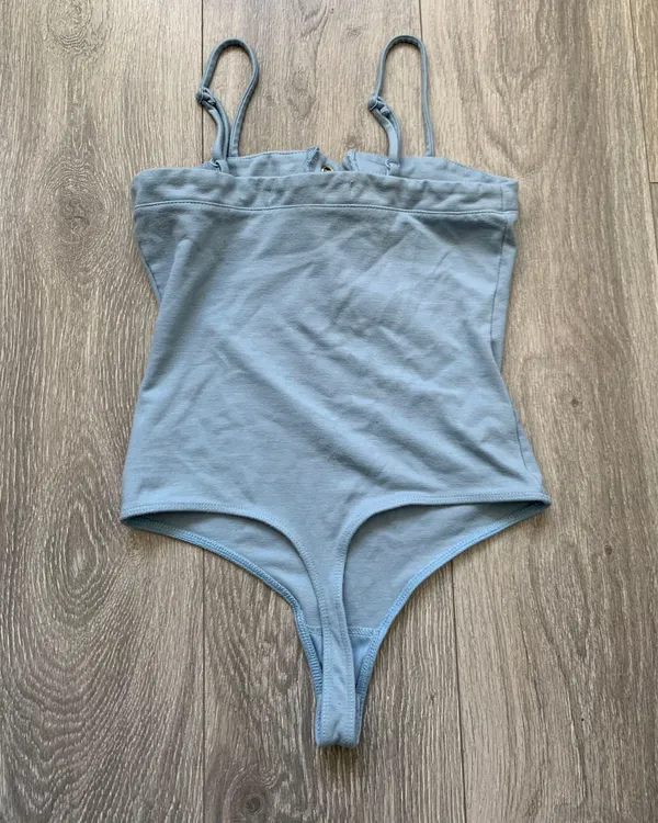 Guess Blue Thong Bodysuit - Image 4